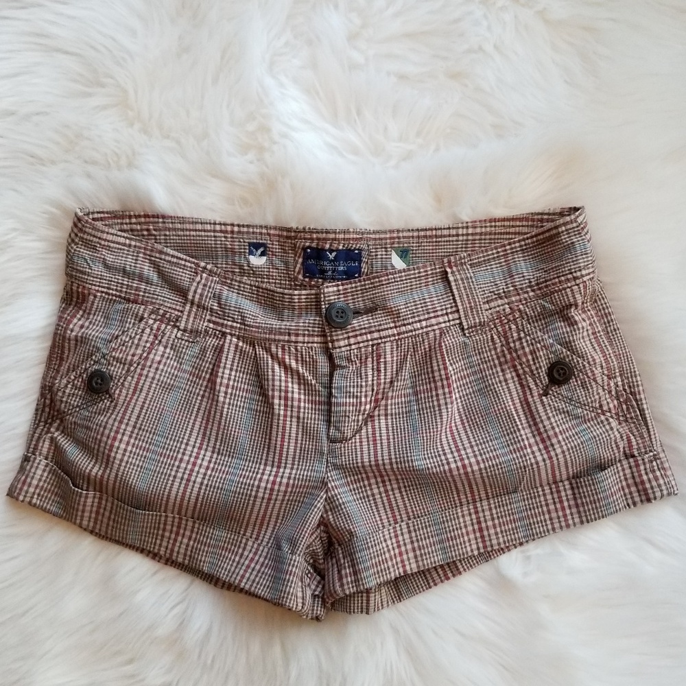 American Eagle Outfitters Plaid Shorts